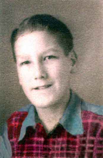 James Allen Quanstrom at 13 years of age